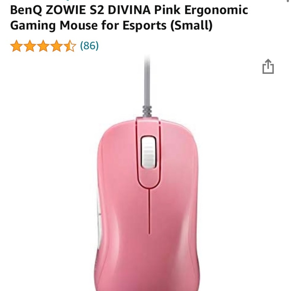 benQ zowie S2 Divina (small) Mouse